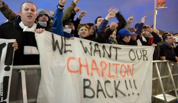 Charlton fans