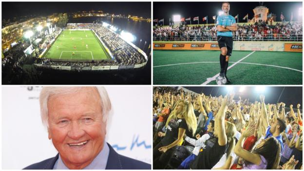 Socca World Cup: Mark Clattenburg and Ron Atkinson at Crete six-a-side tournament