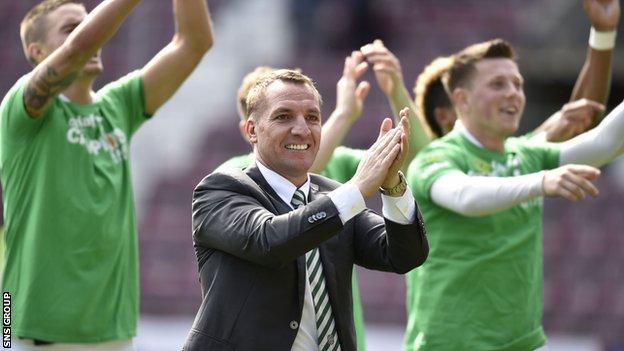 Celtic manager Brendan Rodgers