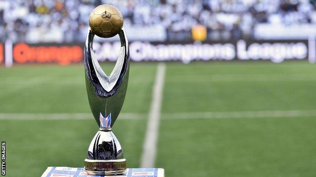 16 teams are fighting to win this Confederation of African Fooball's Champions League trophy