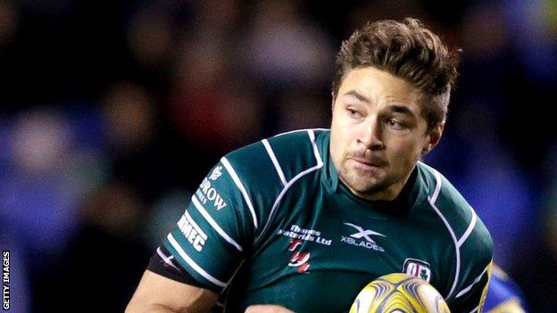 Tom Fowlie signed a new contract with London Irish on Tuesday