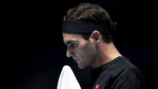 Novak Djokovic wins ATP Finals opener but Roger Federer beaten by Dominic Thiem