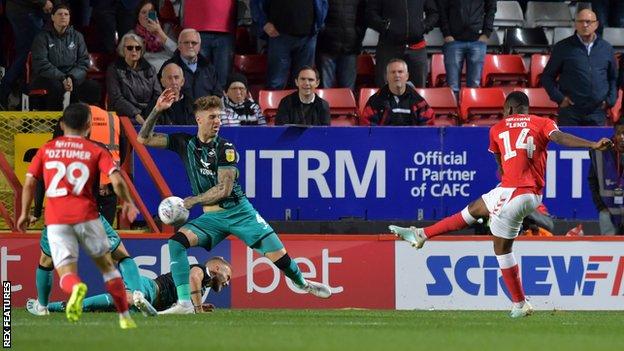 Jonathan Leko had given Charlton Athletic the lead after just two minutes