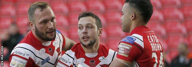 Salford Red Devils players