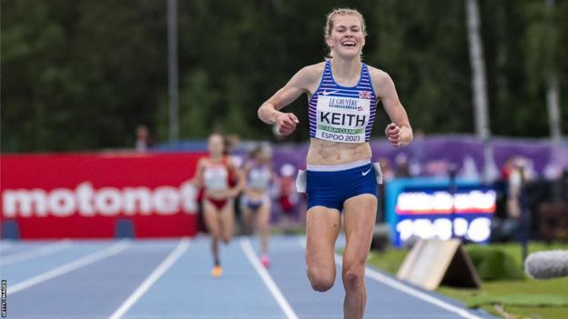 Megan Keith wins gold at the European Under-23 Championships