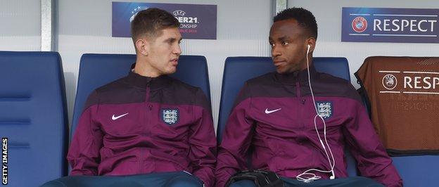 John Stones and Saido Berahino