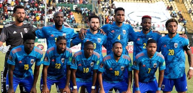 Cape Verde squad in November 2021