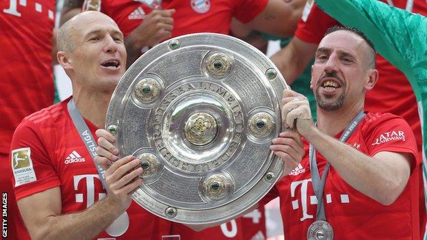 Arjen Robben and Franck Ribery