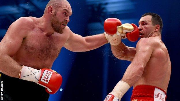 Tyson Fury appears to be moving closer to a return having last fought against Wladimir Klitschko in November 2015