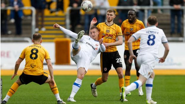 Just a point separates Newport in 16th and Tranmere in the League Two table