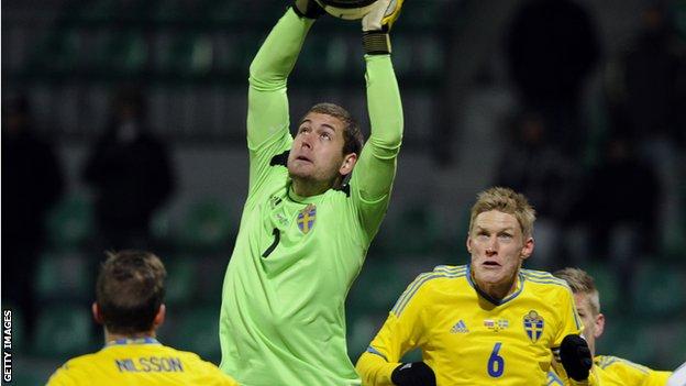 Swansea City sign Swedish goalkeeper Kristoffer Nordfeldt ...