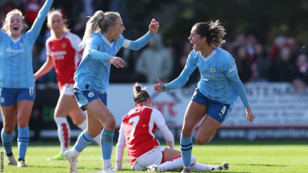Man City celebrate
