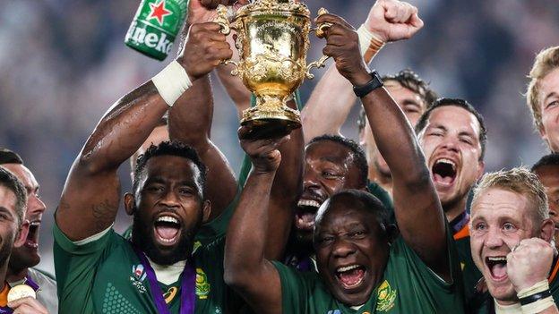 South Africa defeated England to win the World Cup in 2019