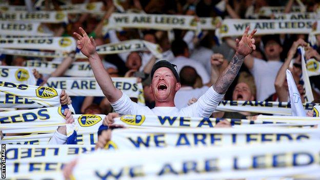 Leeds fans