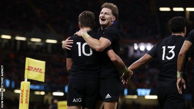 The Barrett brothers scored 29 points against Wales