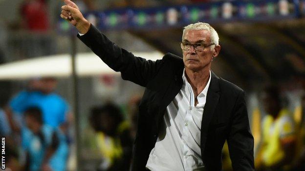 Egypt coach Hector Cuper