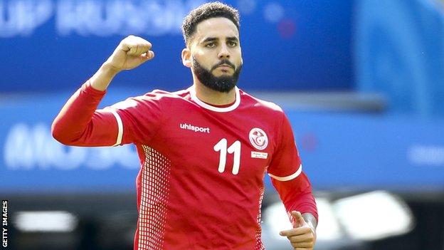 Tunisia's Dylan Bronn