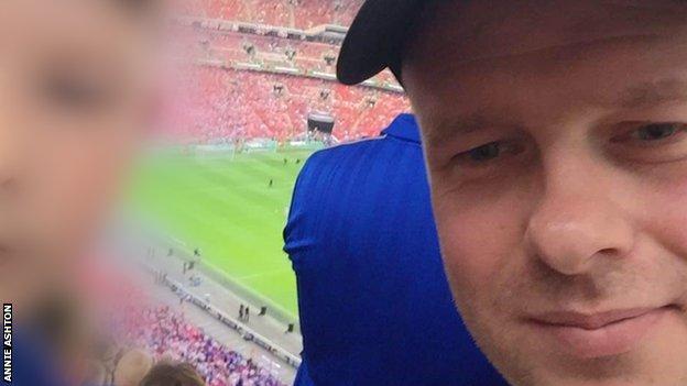 Luke used to take his 11-year-old son to Leicester City matches