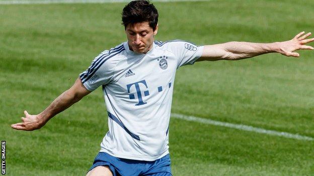 Bayern Munich and Robert Lewandowski are back in training