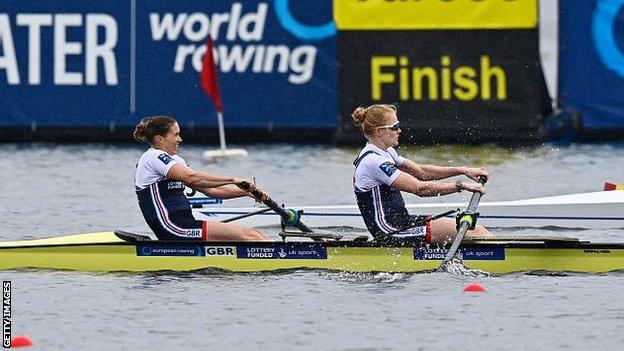 Polly Swann and Helen Glover