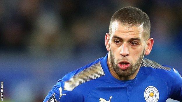 Islam Slimani's last appearance for Leicester City came in their 2-0 FA Cup win against Fleetwood Town in January