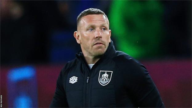 Craig Bellamy in his role as Burnley assistant