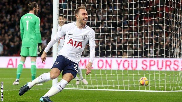 Eriksen dictated and offered Tottenham moments of calm in an otherwise frenzied encounter. His accuracy in possession, his weight of pass and desire to constantly make things happen proved telling throughout. Only Kieran Tripper touched the ball more of all the players on the pitch and Eriksen mixed passes with crossing as his eight crosses was a game high.