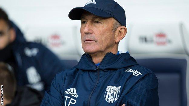 Former West Brom manager Tony Pulis