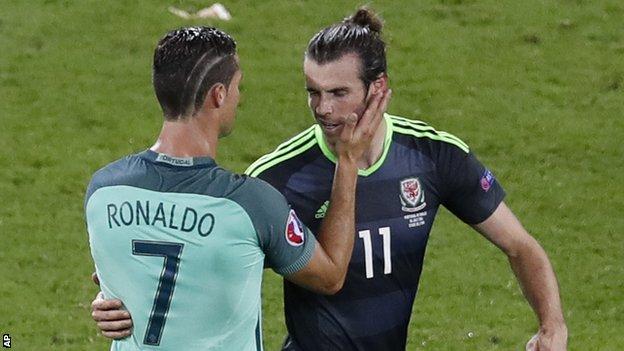 Cristiano Ronaldo and Gareth Bale