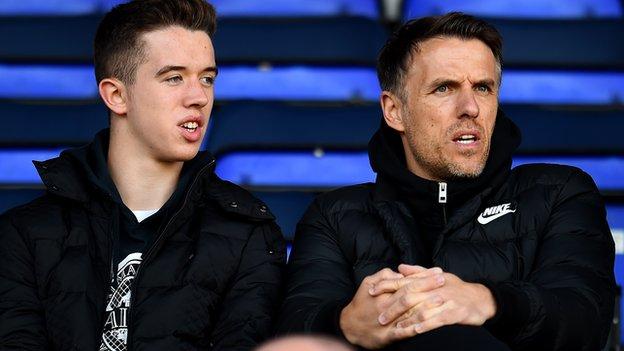 Harvey Neville: Phil Neville's son is named in Republic Under-19 squad -  BBC Sport