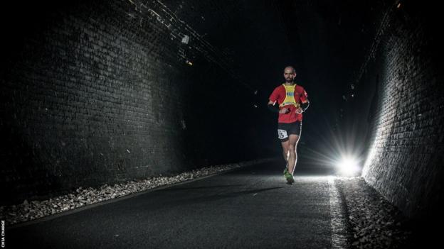 Tunnel Ultra: The mind-bending 200-mile ultra-marathon in the dark - BBC  Sport