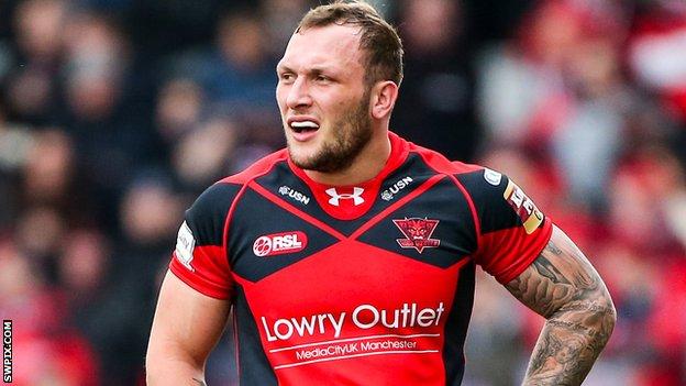 The Qualifiers Salford Red Devils 53 34 Sheffield Eagles Bbc Sport