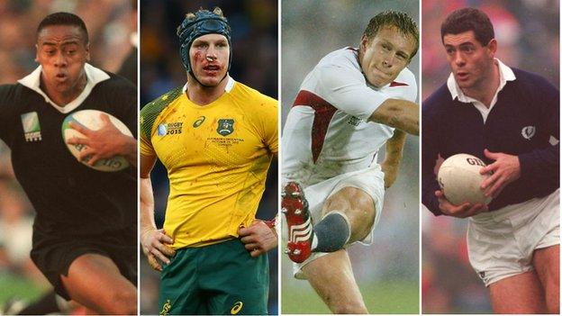 Rugby World Cup: Pick your all-time greatest XV - BBC Sport