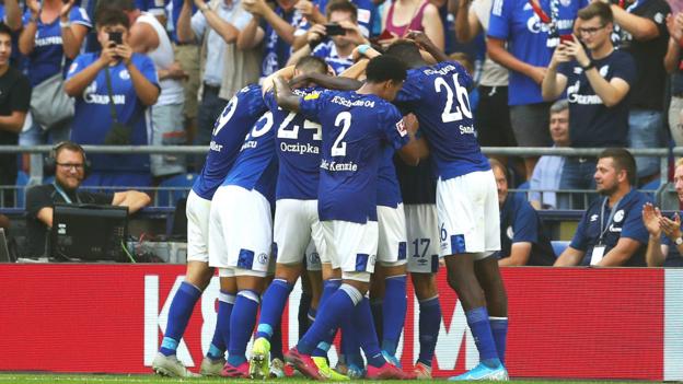 Résultat de recherche d'images pour "Schalke 04 3:0  Hertha Berlin"