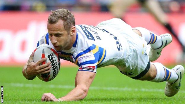 Rob Burrow Leeds Rhinos Legend To Be Challenge Cup Final Chief Guest In Absentia Bbc Sport