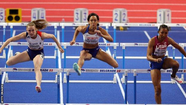 Katarina Johnson-Thompson clinches stunning World Championship