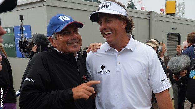 Fred Couples and Phil Mickelson