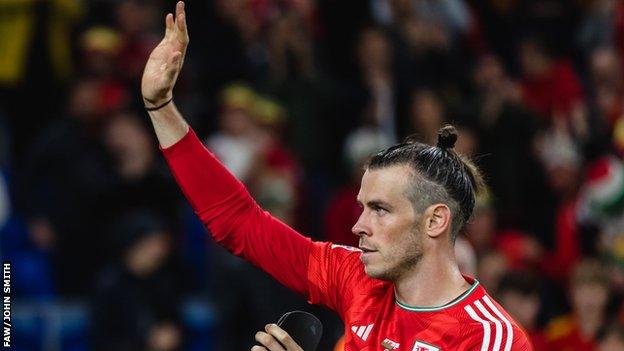 Le capitaine du Pays de Galles Gareth Bale