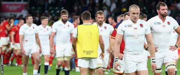 England lose to Wales