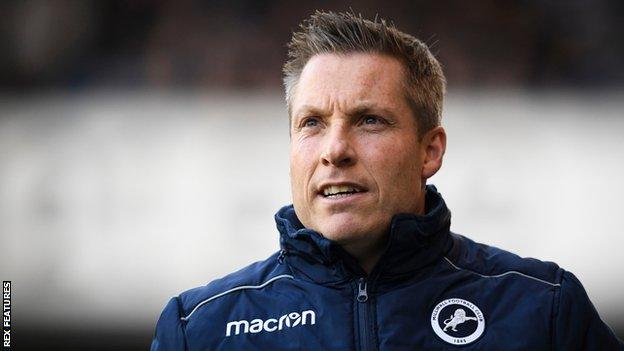 Millwall manager Neil Harris