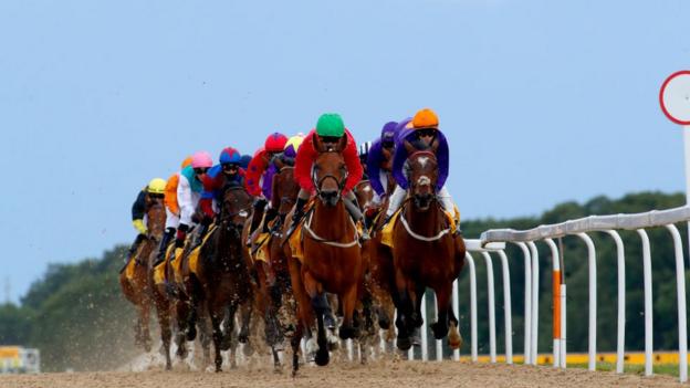 Runners at Newcastle races