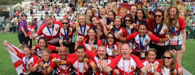 Jersey's women won their first-ever Island Games gold medal this summer