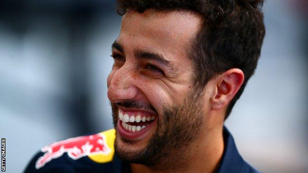 Daniel Ricciardo: Red Bull driver staying with the team until 2018 ...