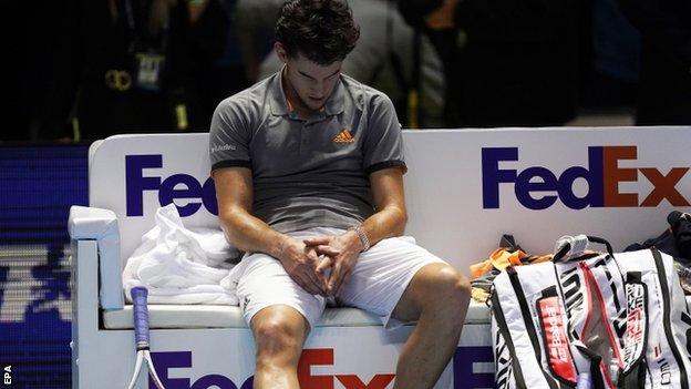 Thiem victorious in ATP Finals opener, beats Tsitsipas in rematch