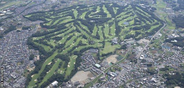 Tokyo Olympic games golf course