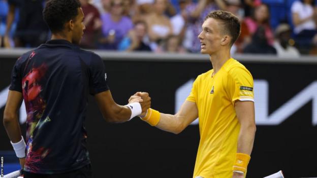 Felix Auger-Aliassime loses to Jiri Lehecka