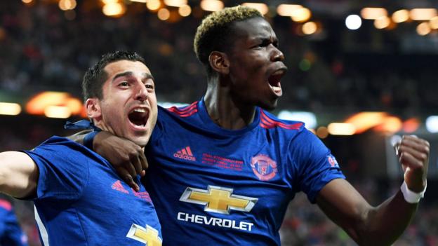 Ajax 0-2 Manchester United - BBC Sport