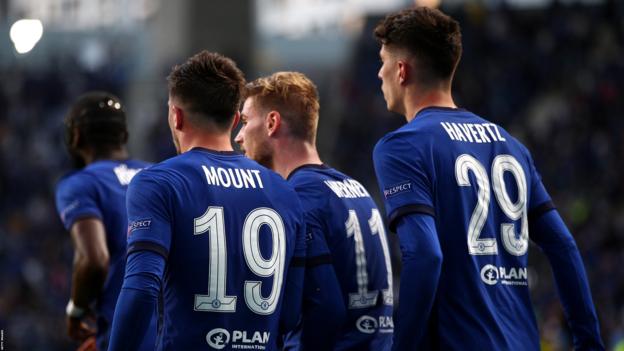 Mason Mount and Kai havertz playing for Chelsea