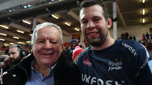 Bill and Josh Beaumont