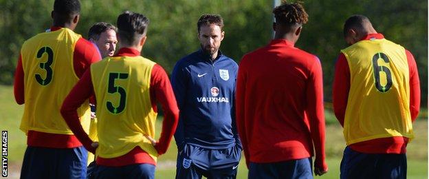 England Under-21 manager Gareth Southgate
